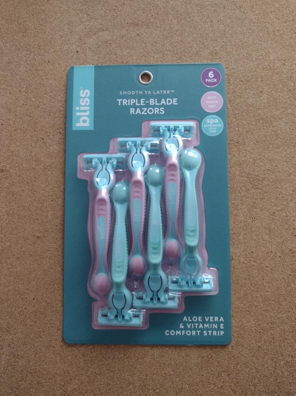Bliss Smooth Ya Later Triple Blade Razors 6 pack